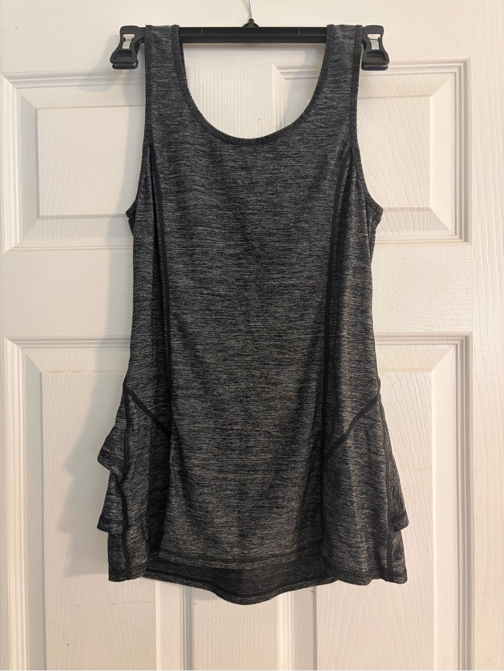 Lululemon Hustle Tank Static Black - Size 6